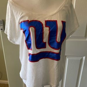 Victoria Secret Pink NY Giants Shirt M